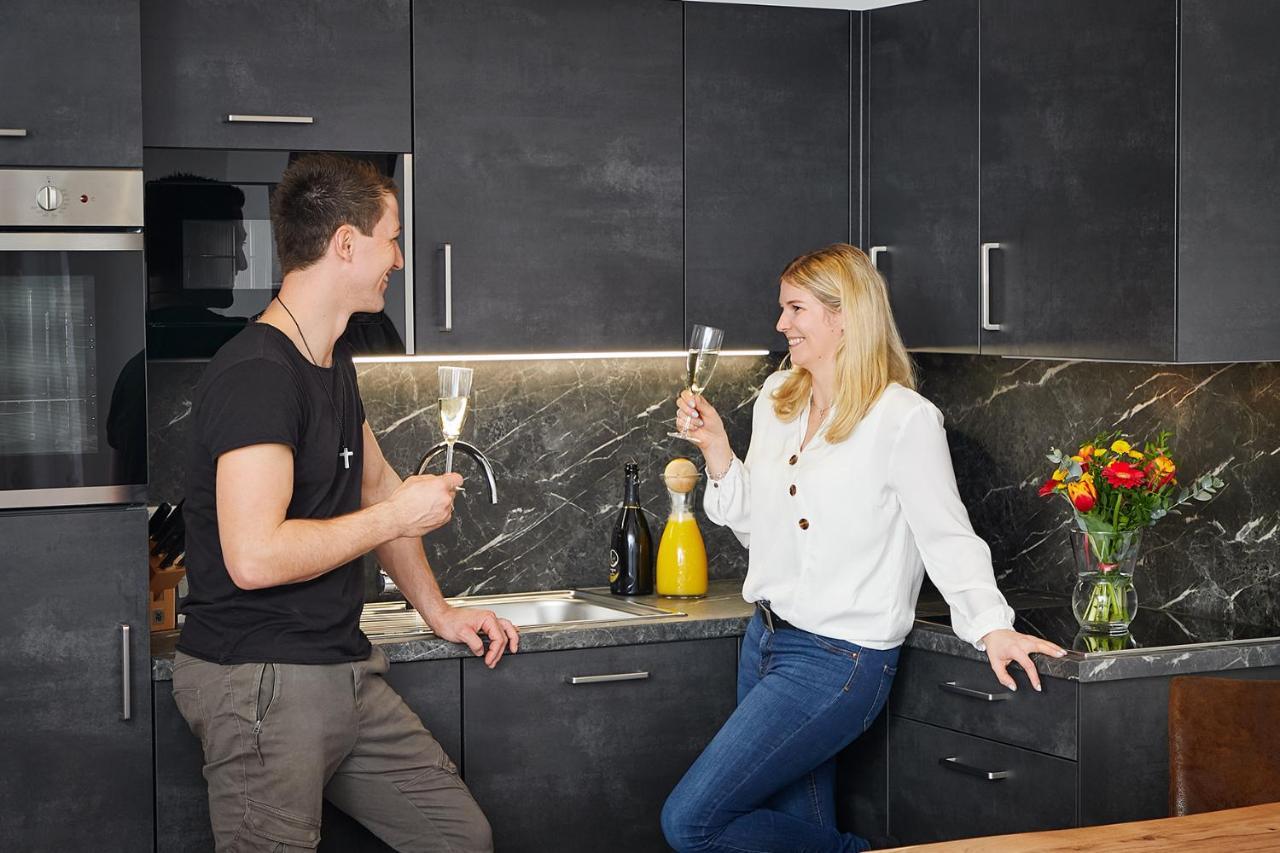 Appartement Lina&Lejs Grobming Bagian luar foto